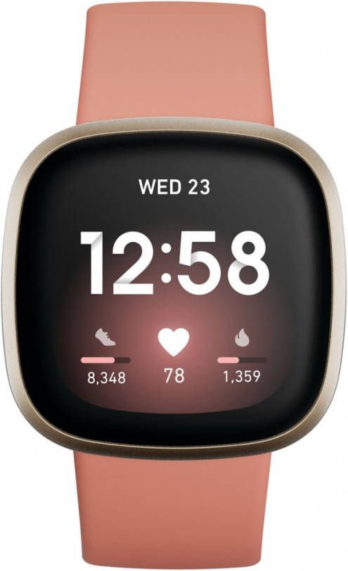 Fitbit Versa 3 fitness smartwatch FB511GLPK online kopen