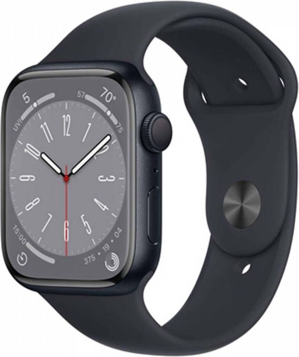 Apple Watch Series 8 Gps 45mm Midnight Alu Midn. Sport Band online kopen