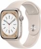 Apple Watch Series 8 Gps 45mm Starlight Alu Starl. Sport Band online kopen