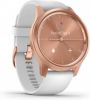 Garmin Vivomove Style Smartwatch Met Mechanische Wijzers En Kleurentouchscreen Rose Goud Wit online kopen