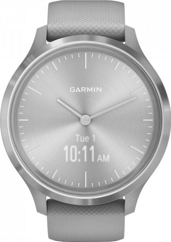 Garmin Vivomove 3 Smartwatch Met Mechanische Wijzers En Touchscreen Zilvergrijs online kopen