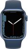 Apple Watch Series 7 blauw aluminium blauwe sportband 41mm online kopen