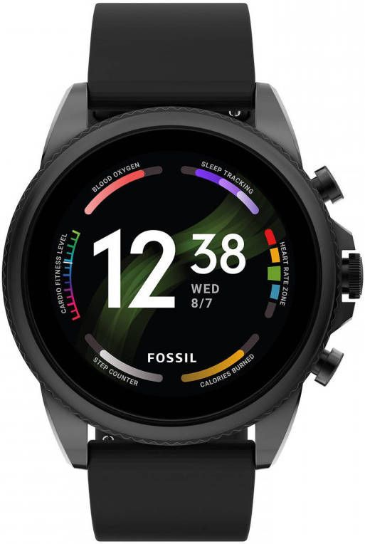 Fossil Gen 6 Display Smartwatch FTW4061 zwart online kopen